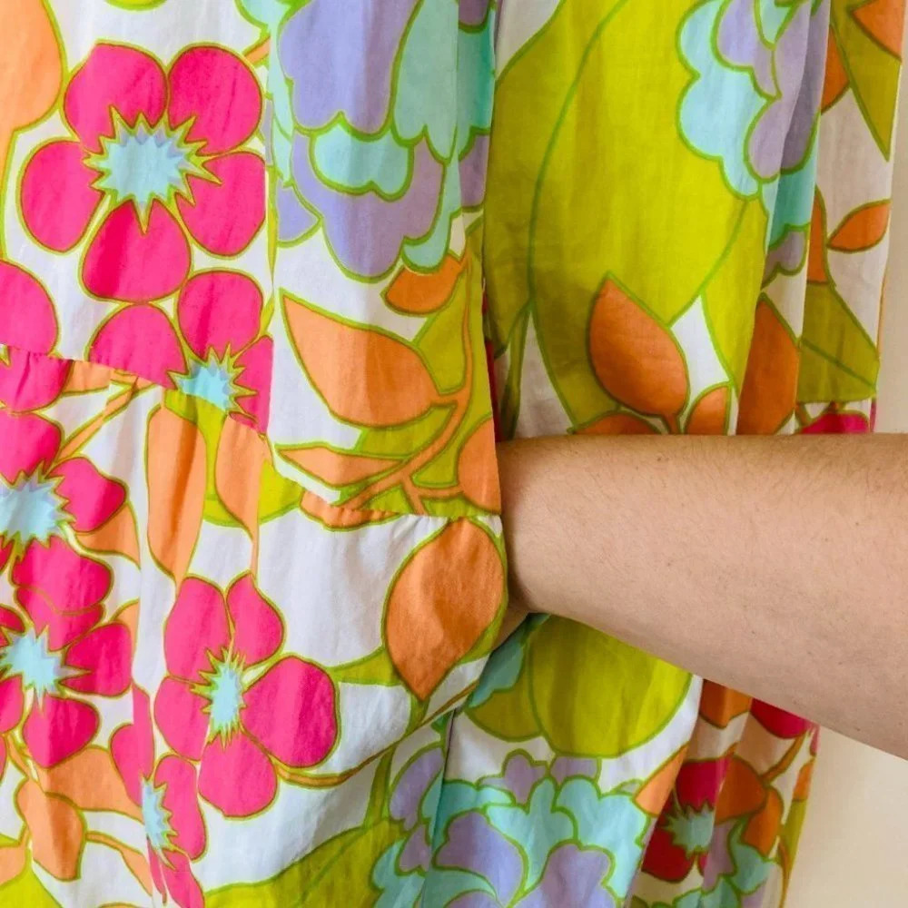 Free People SWF En-Flowered Midi Dress Size Large NWOT $349 - Picture 6 of 13